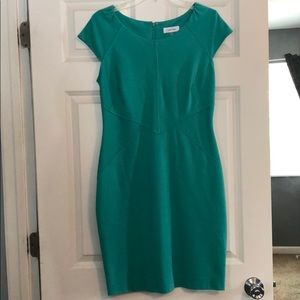 Gorgeous teal green dress